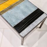 Ceramic coffee table "Sun" by Roger Capron