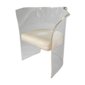 Vintage armchair lucite Vladimir Kagan