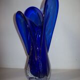 Blown glass vase
