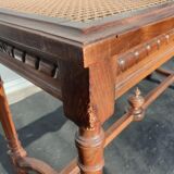 Louis XVI double-style canne piano bench