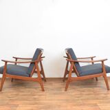 Polish Lounge Chairs, Set of 2.
