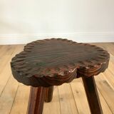 Cowherd stool tripod brutalist style 40s-50s