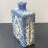 Petit vase bleu Qajar