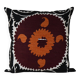 Vintage embroidered cushion cover 69x71 cm
