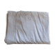 Drap ancien avec revers, jours, 5 motifs de broderies, monogramme