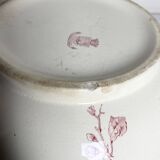 Gien porcelain serving dish, Normandy Flowers model
