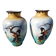 Paire de vases japonisants