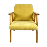 Vintage Yellow Easy Chair, 1970s