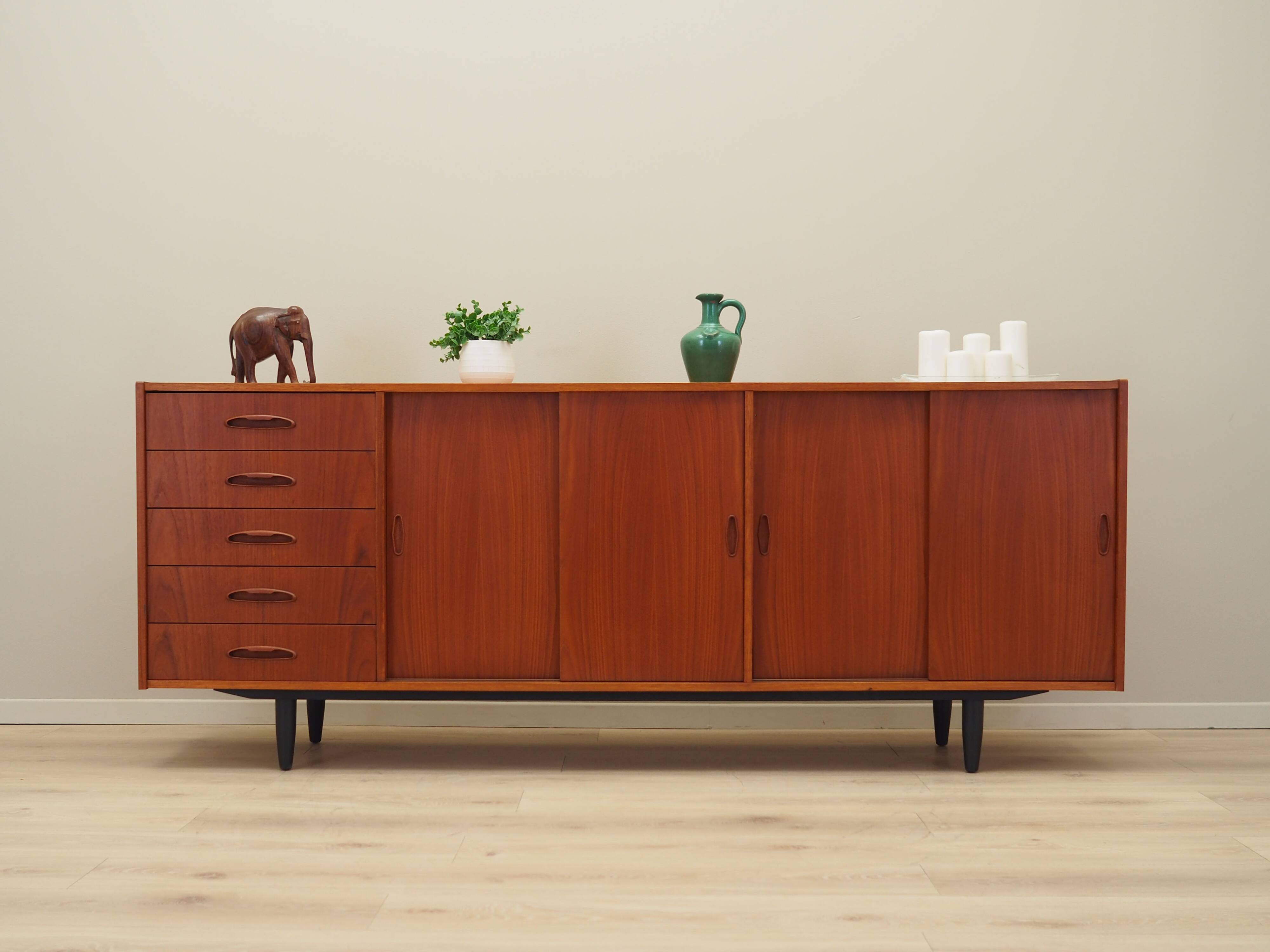Teak sideboard, Danish design, 1960s, production: Denmark