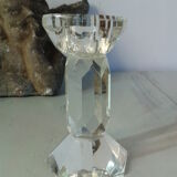 Glass candlestick