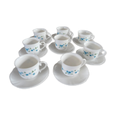 8 Cups myosotis - 8 per cups arcopal