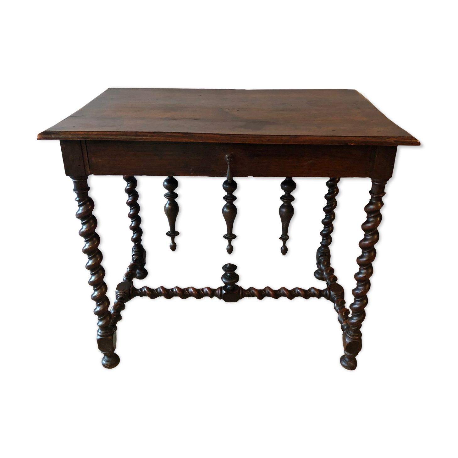 Office, writing table at the end of the 19th century