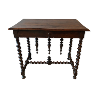 Office, writing table at the end of the 19th century
