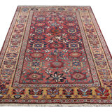 Antique sultanabad handmade floral wool carpet - 171x233cm