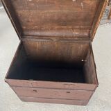 Grande Malle « au bon marché Paris » vintage des années 1900