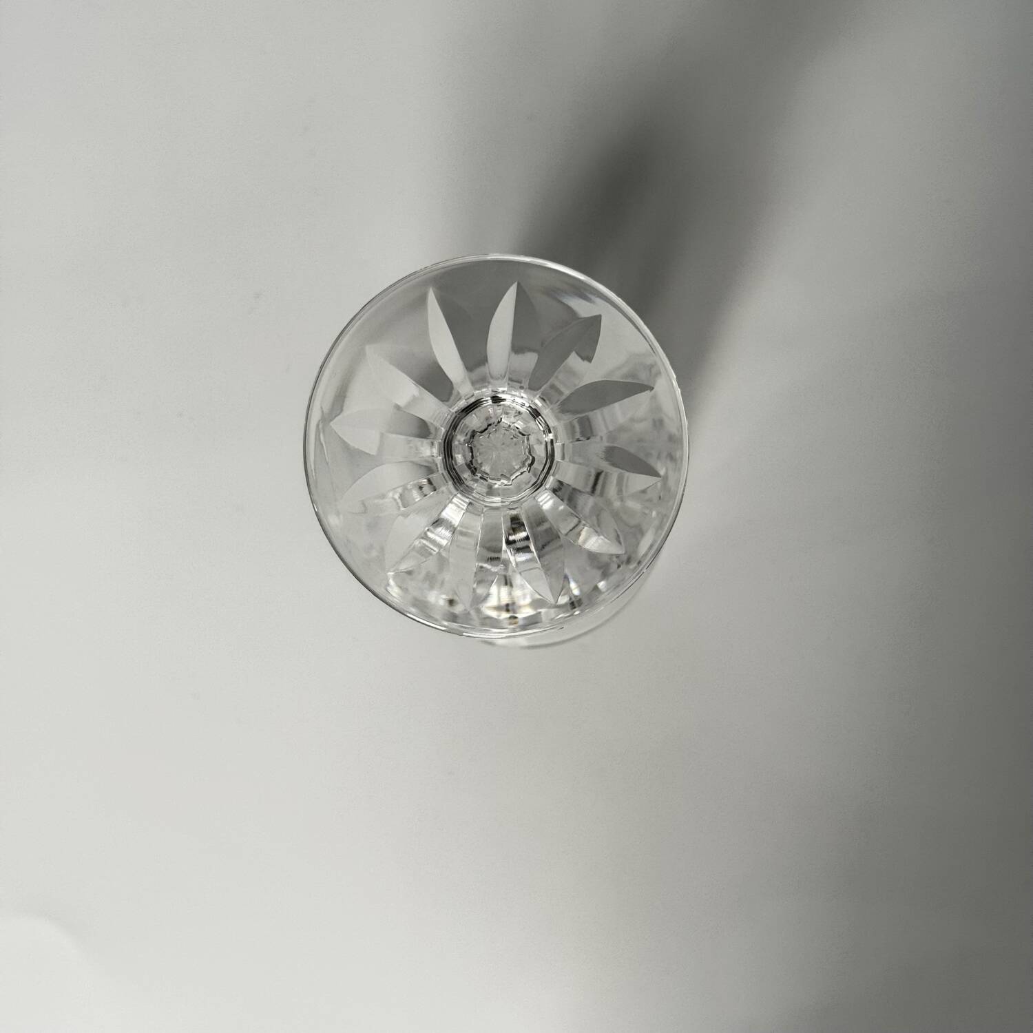 6 Saint-Louis crystal water glasses | Tarn model | 1960s