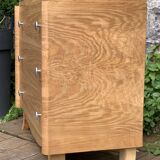 Commode art déco chêne brut