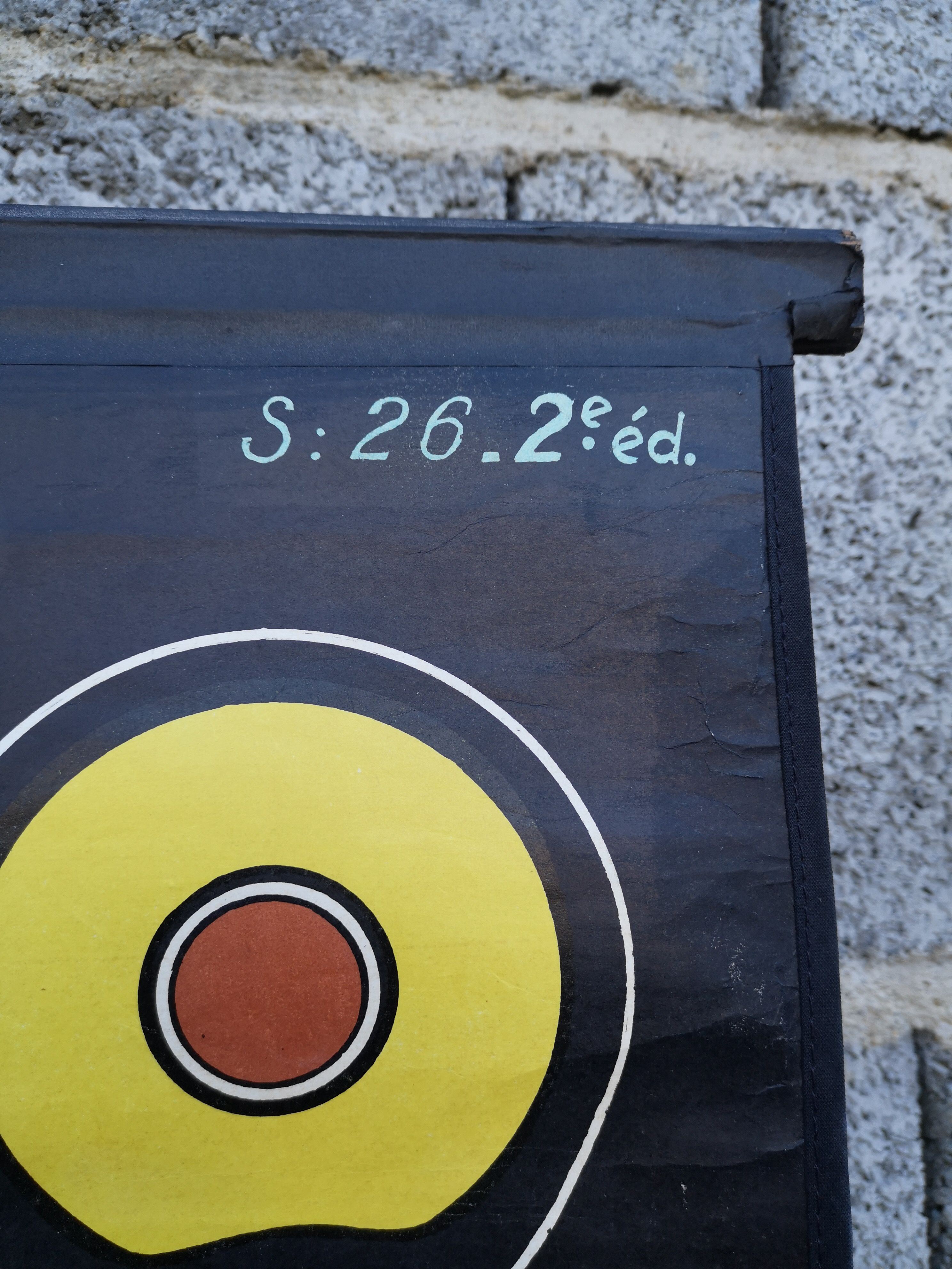 School poster of doctor Auzoux nerve tissue