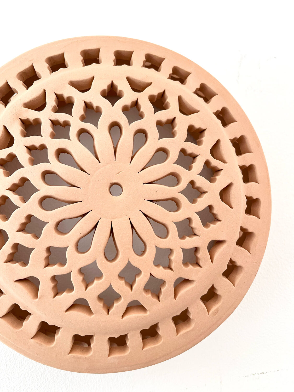 Terracotta wall light