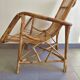 Fauteuil vintage en rotin 1960