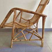 Fauteuil vintage en rotin 1960