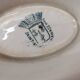 Old earthenware gravy boat "Société Anonyme" St Amand et Hamage