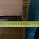 Vintage rattan shelf, library by Louis Sognot