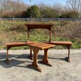Suite of 5 bistro tables