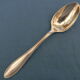 Set of 6 teaspoons in silver metal