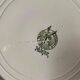6 flat plates old floral assorted