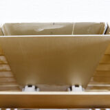 Pair of gold-plated aluminum wall lights by Jules Wabbes - 2 pairs available (1)