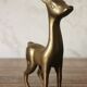 Brass fawn