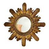 Golden sun mirror, 1960, diameter 44cm