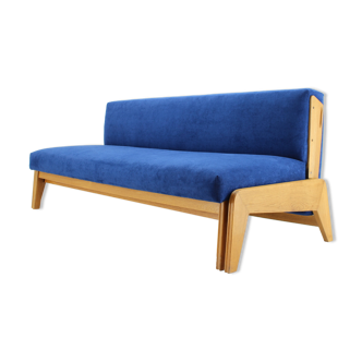 Design convertible 3-seat sofa, Czechoslovakia.