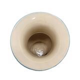 Large Vintage Hand Painted ceramic Vase Late 20th Century