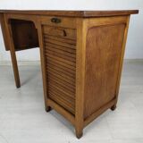 Oak industrial desk, 1930s
