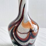 Vase en verre Opaline.