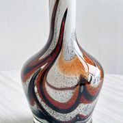 Vase en verre Opaline.