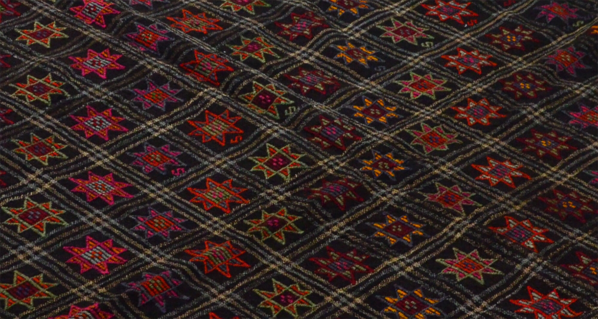 Anatolian handmade kilim rug 305 cm x 191 cm