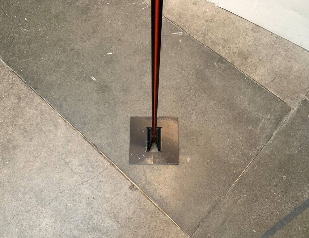 Vintage Space Age Papillona Floor Lamp by Afra & Tobia Scarpa for Flos, 1970s