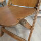 Set de 4 chaises pliantes US army années 40