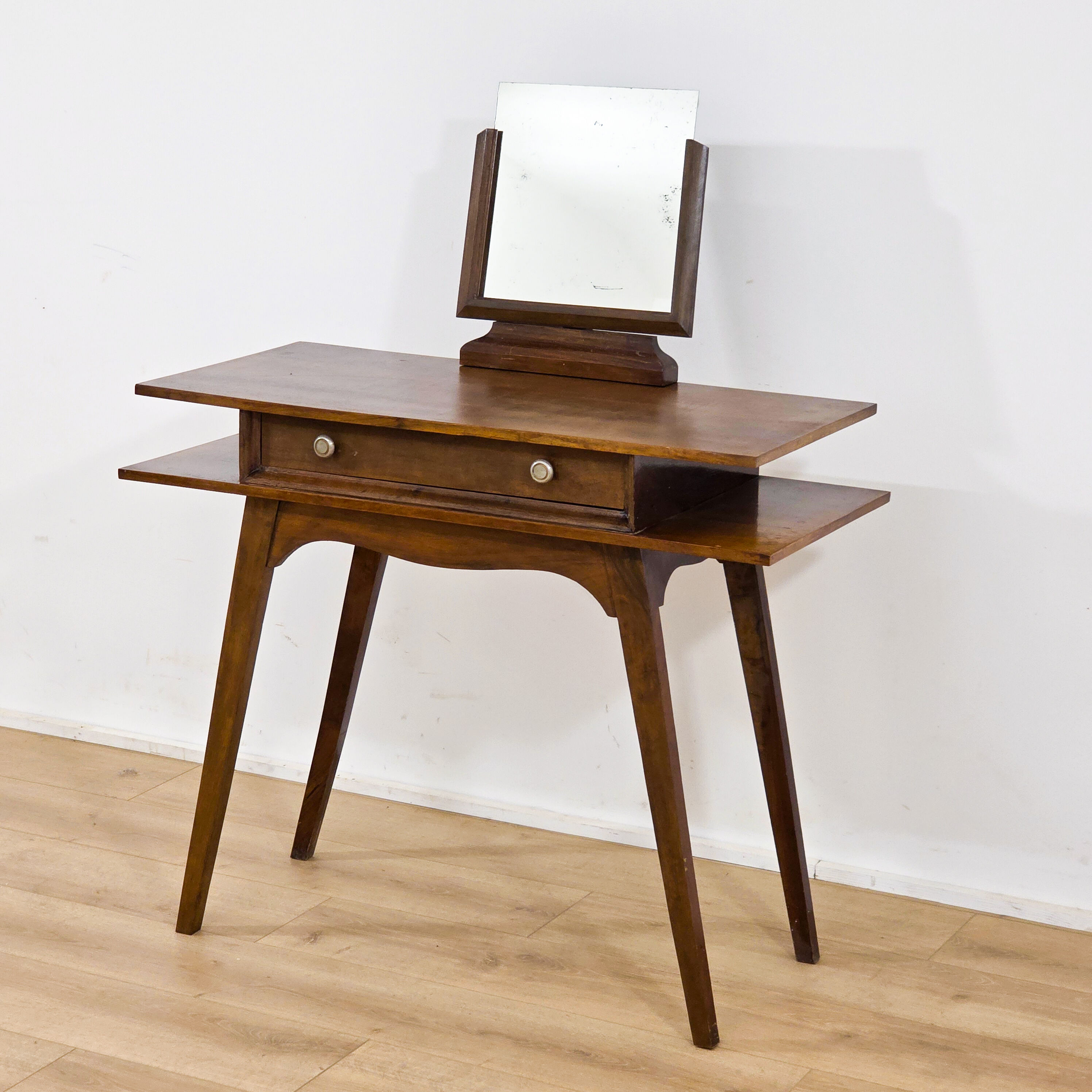 Solid wood Art Deco dressing table - 1930s