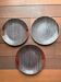 3 Dinner Plates 26 cm Yellow from Chrome - Limoges Porcelain