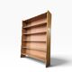 Vintage wooden bookshelf/storage unit.
