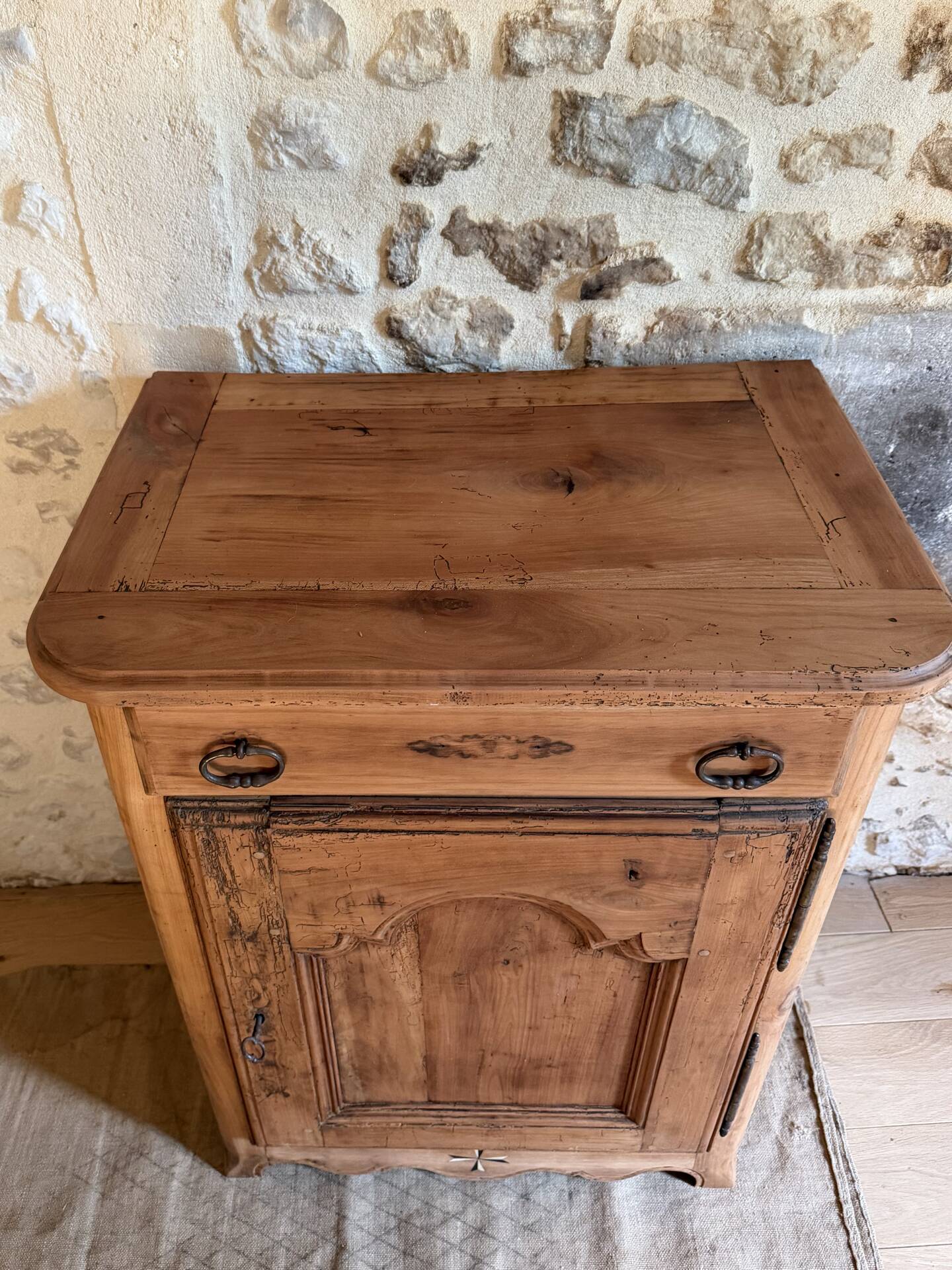 Confiturier, small renovated sideboard