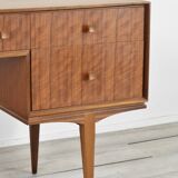 Midcentury McIntosh teak desk / dressing table