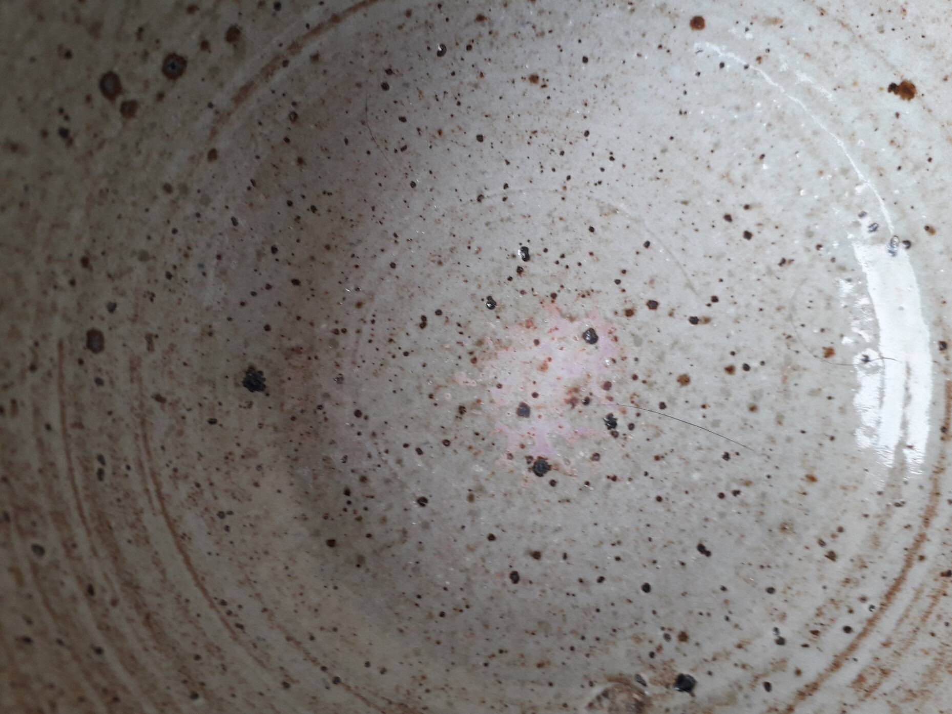 Stoneware salad bowl