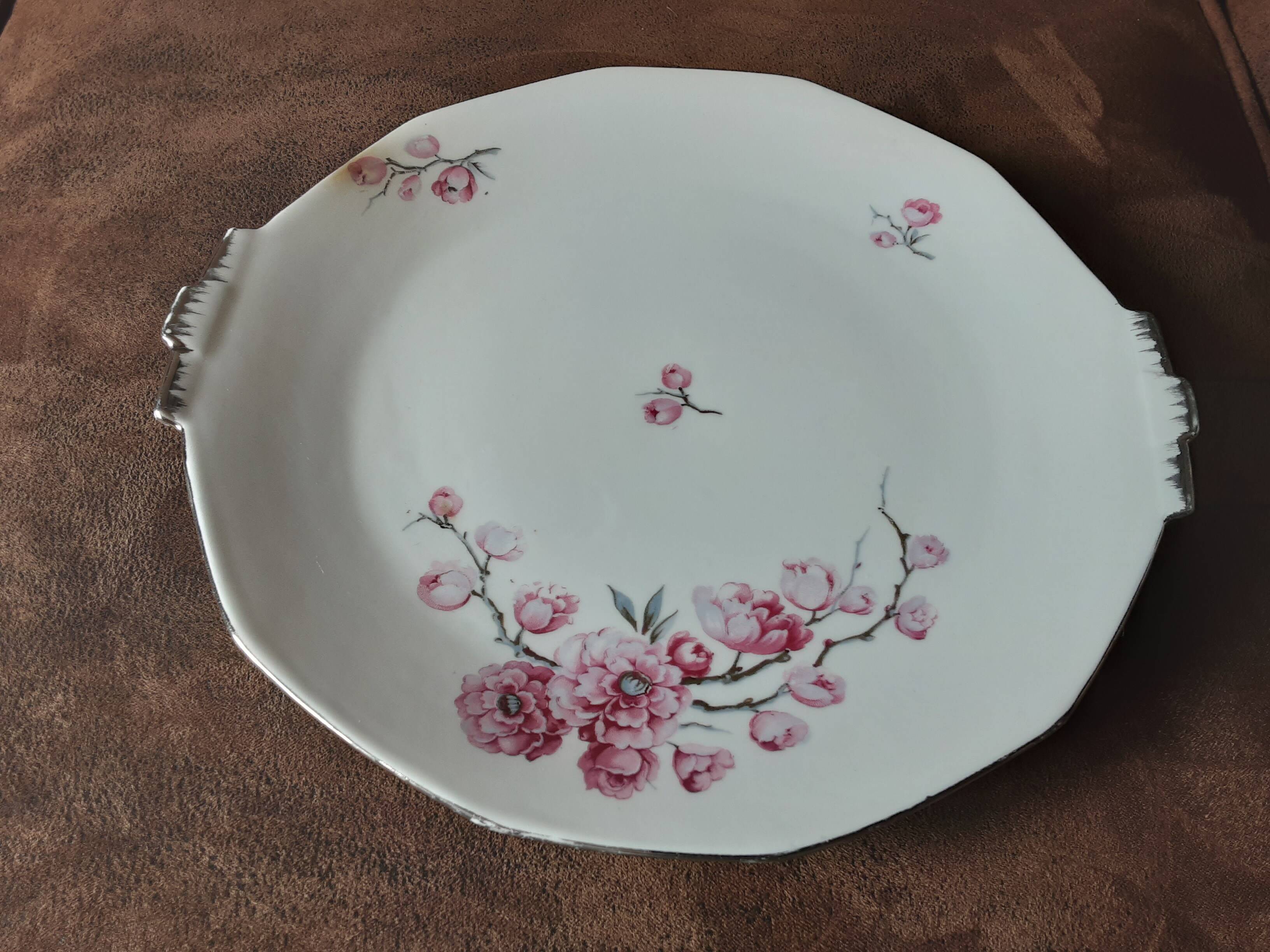 Service à dessert en porcelaine