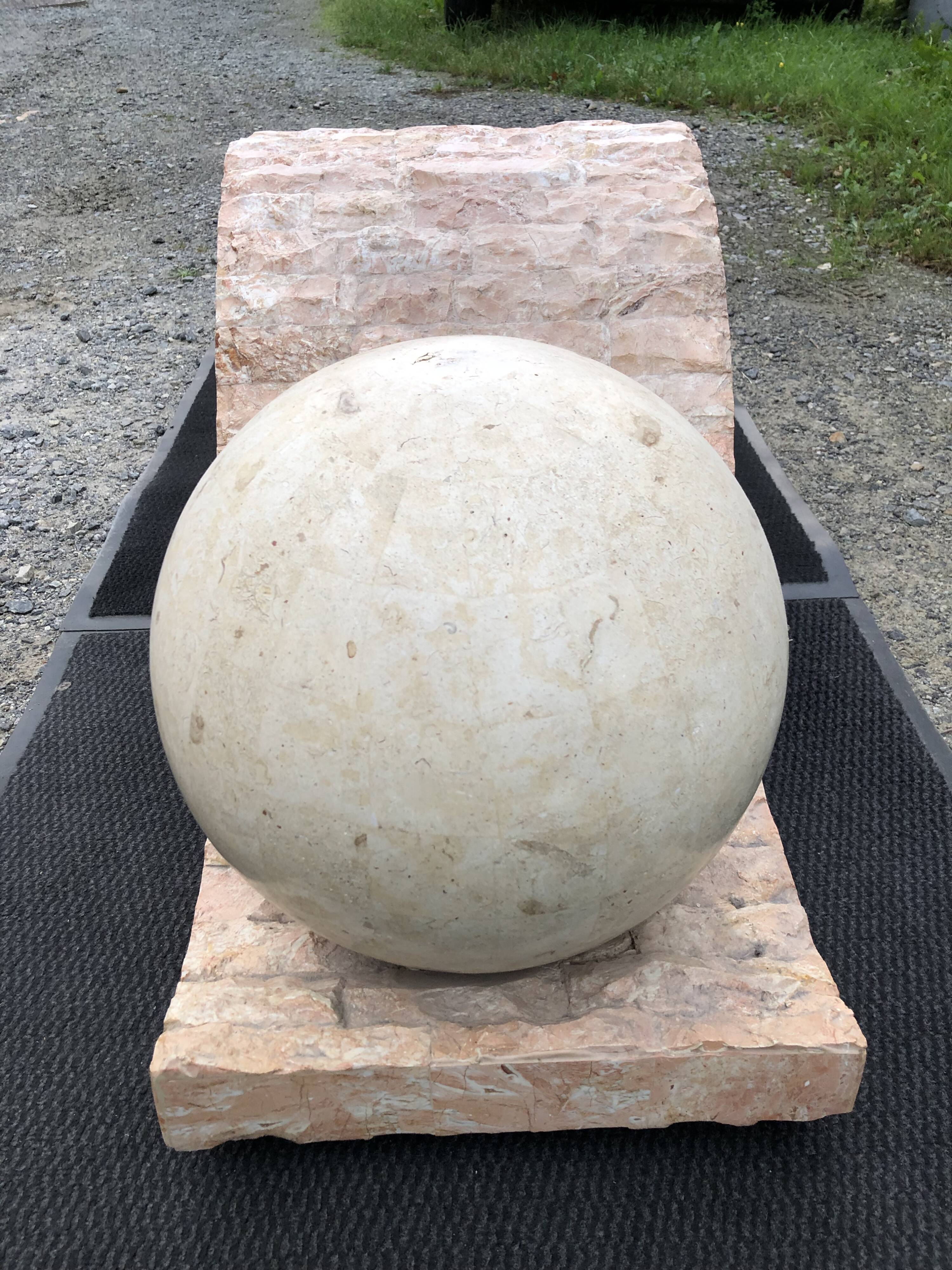 80s design coffee table. made of Mactan travertine stones from Magnussen ponte.
