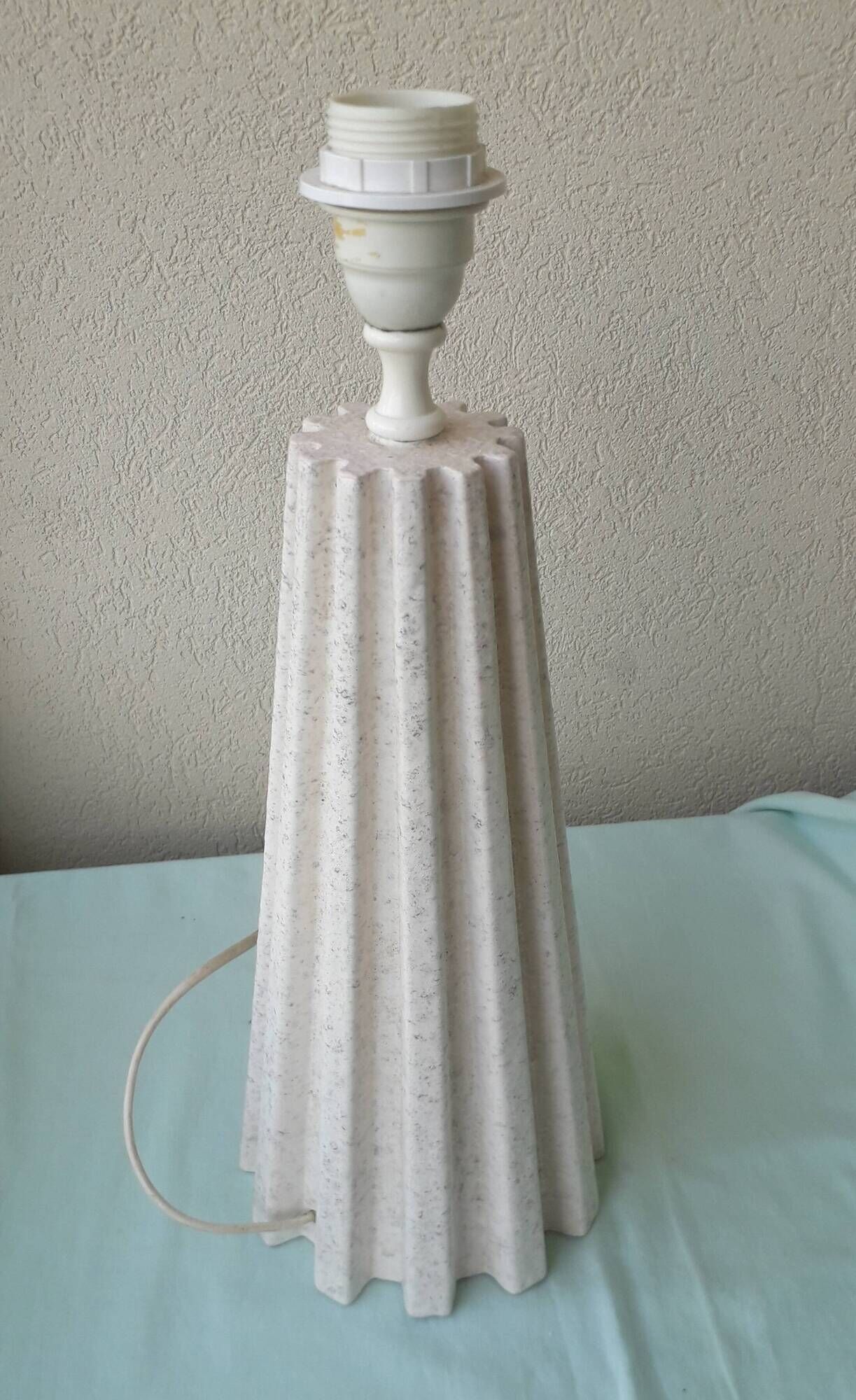 Pied de lampe en céramique